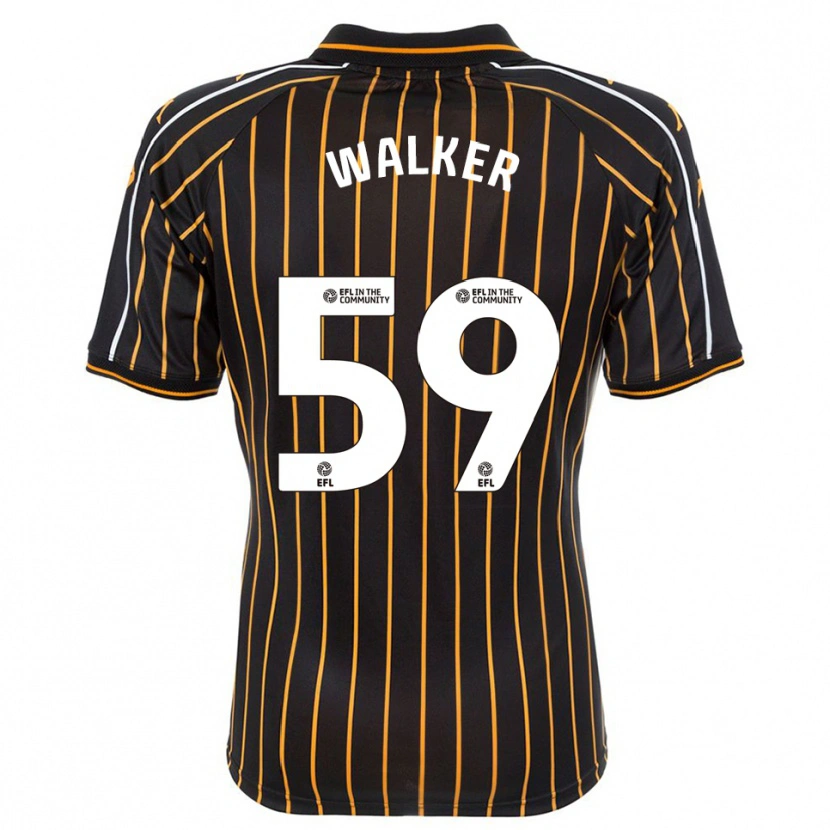 Danxen Homem Camisola Coist Walker #59 Branco Preto Alternativa 2025/26 Camisa