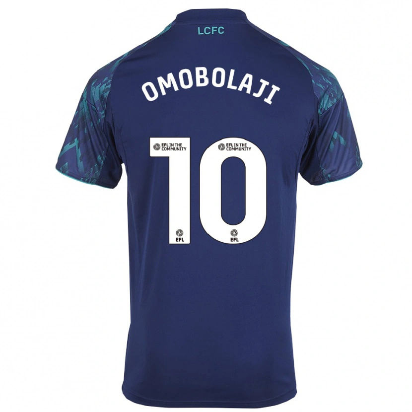 Danxen Homem Camisola Laolu Omobolaji #10 Azul Marinho Verde Branco Alternativa 2025/26 Camisa