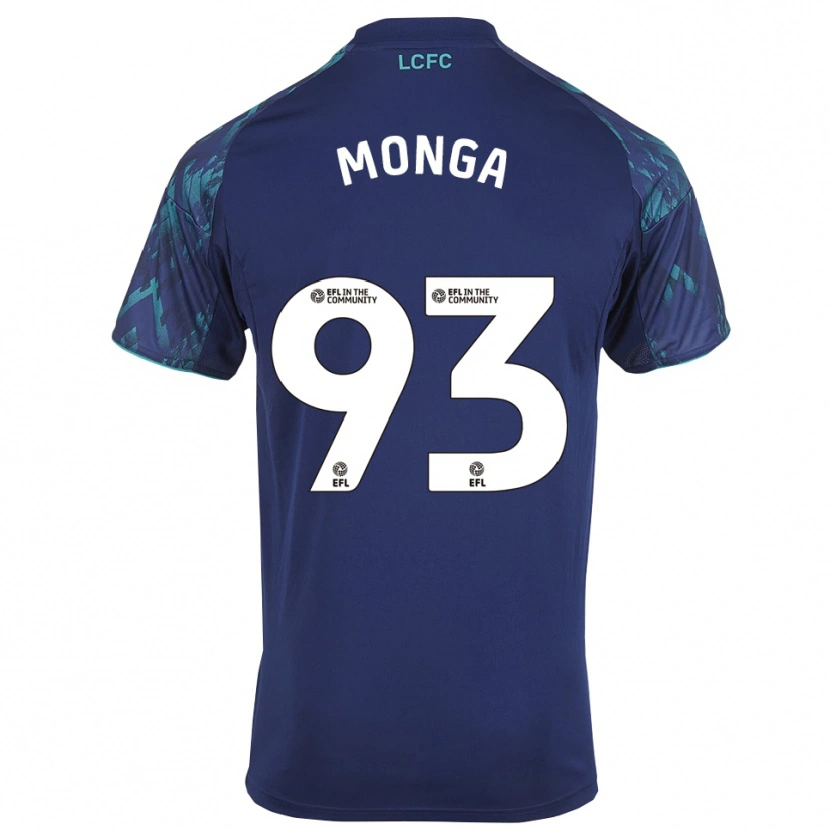 Danxen Homem Camisola Jeremy Monga #93 Azul Marinho Verde Branco Alternativa 2025/26 Camisa