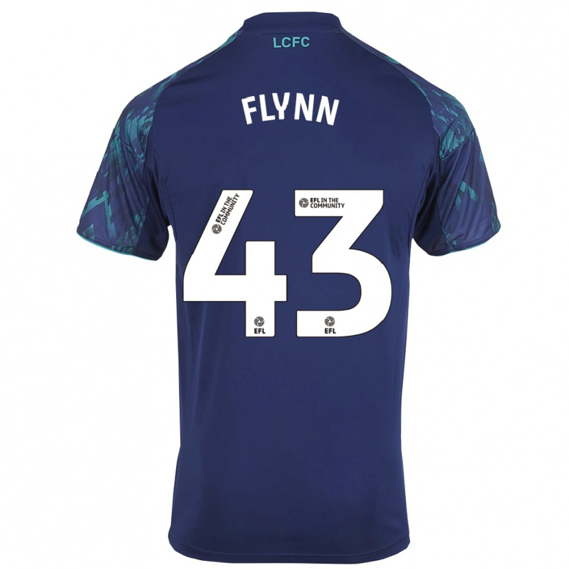Danxen Homem Camisola Shane Flynn #43 Azul Marinho Verde Branco Alternativa 2025/26 Camisa