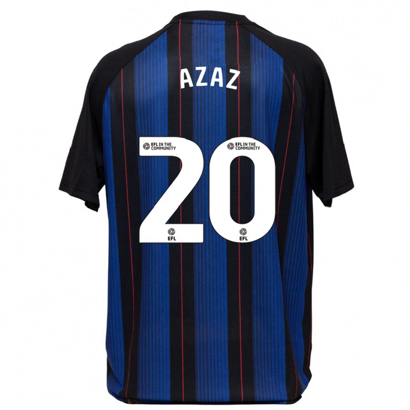 Danxen Homem Camisola Finn Azaz #20 Azul Preto Alternativa 2025/26 Camisa