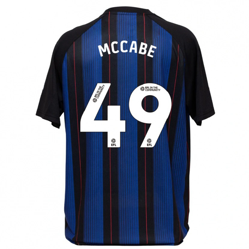 Danxen Homem Camisola Law Mccabe #49 Azul Preto Alternativa 2025/26 Camisa