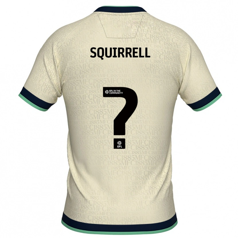 Danxen Homem Camisola Emma Squirrell #0 Champagne Azul Marinho Alternativa 2025/26 Camisa