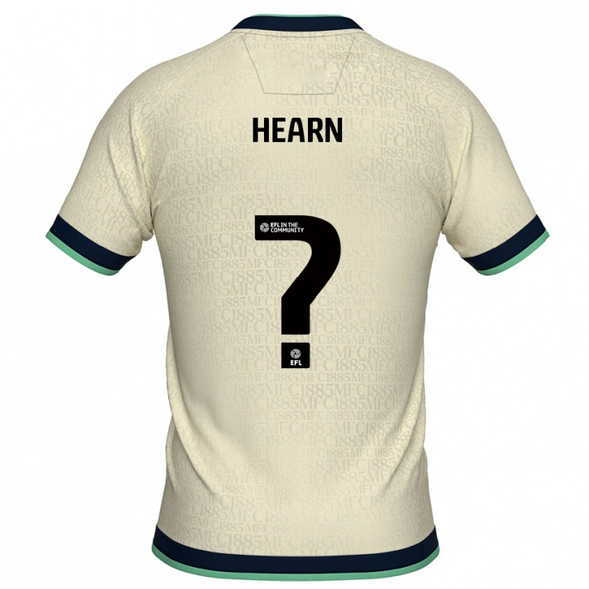 Danxen Homem Camisola Henry Hearn #0 Champagne Azul Marinho Alternativa 2025/26 Camisa