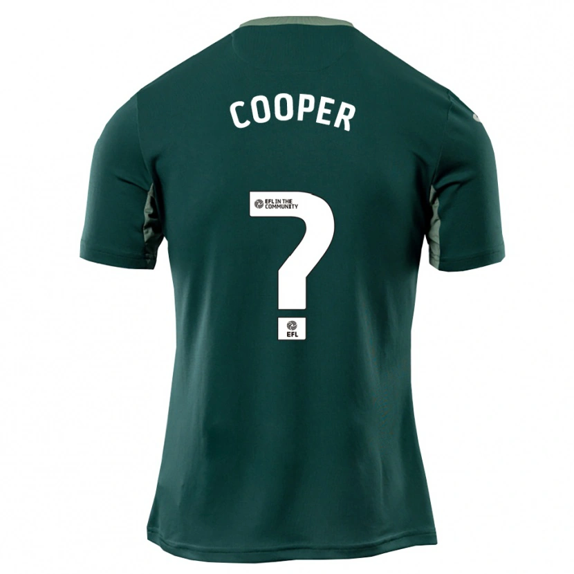 Danxen Homem Camisola Reuben Cooper #0 Verde Branco Roxo Alternativa 2025/26 Camisa