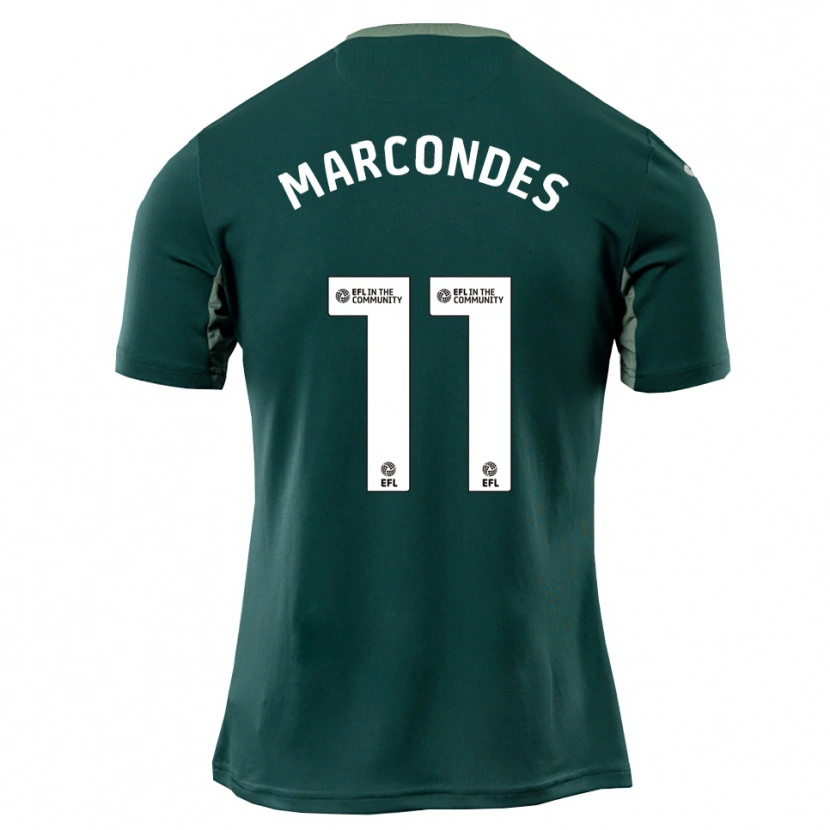 Danxen Homem Camisola Emiliano Marcondes #11 Verde Branco Roxo Alternativa 2025/26 Camisa