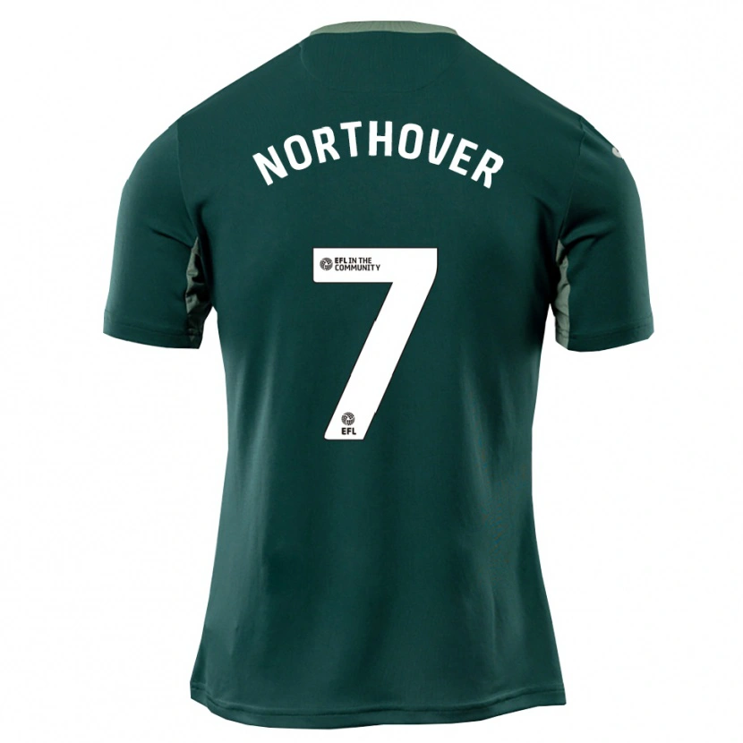 Danxen Homem Camisola Foden Northover #7 Verde Branco Roxo Alternativa 2025/26 Camisa