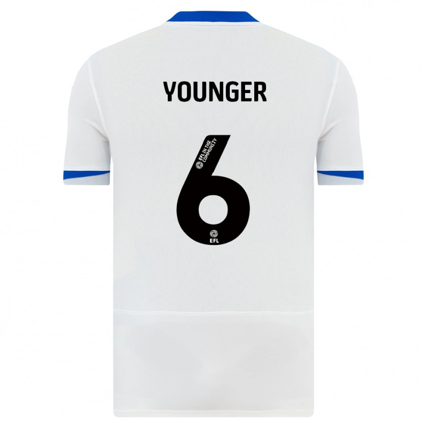 Danxen Homem Camisola Jazz Younger #6 Branco Preto Alternativa 2025/26 Camisa