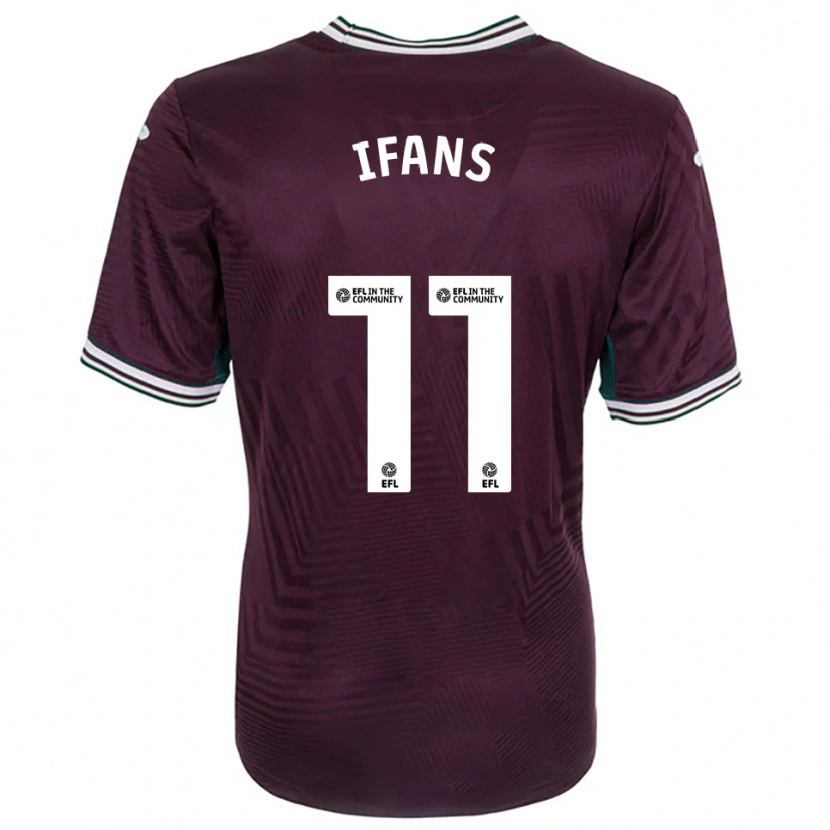 Danxen Homem Camisola Caio Ifans #11 Ferrugem Vermelho Branco Alternativa 2025/26 Camisa