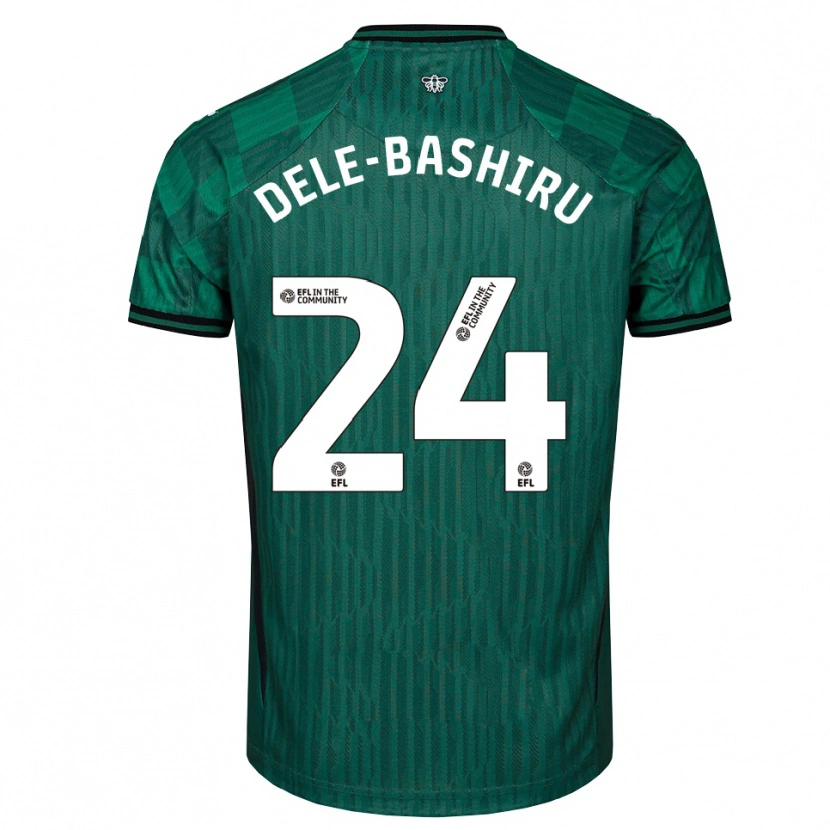 Danxen Homem Camisola Tom Dele-Bashiru #24 Verde Preto Alternativa 2025/26 Camisa