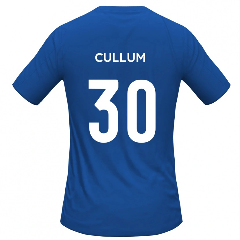 Danxen Homem Camisola Kai Cullum #30 Azul Celeste Alternativa 2025/26 Camisa