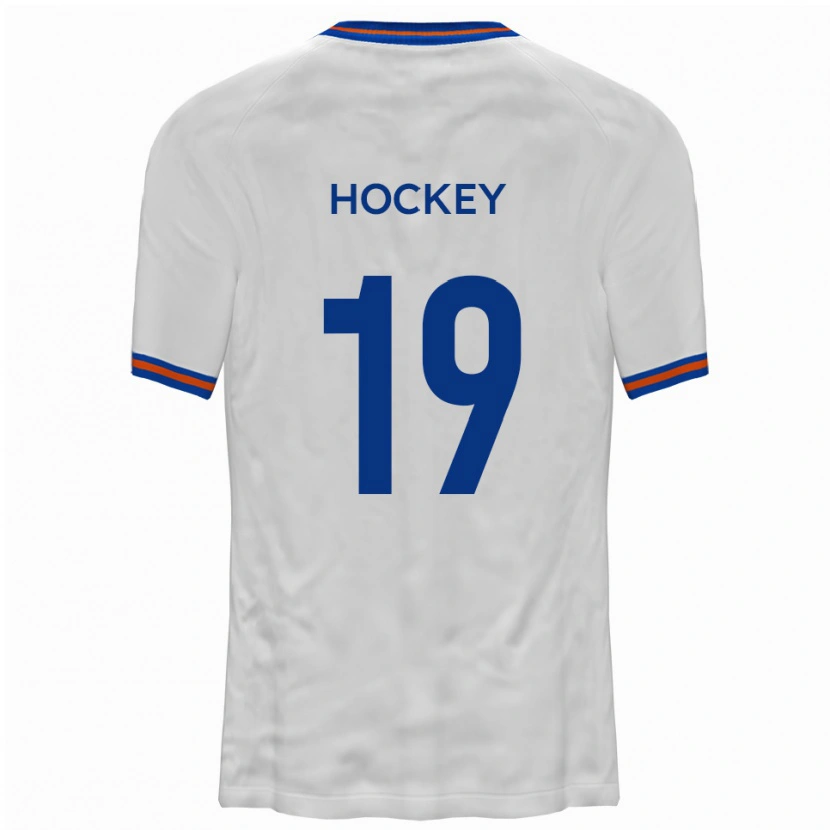 Danxen Homem Camisola Freddie Hockey #19 Branco Azul Alternativa 2025/26 Camisa
