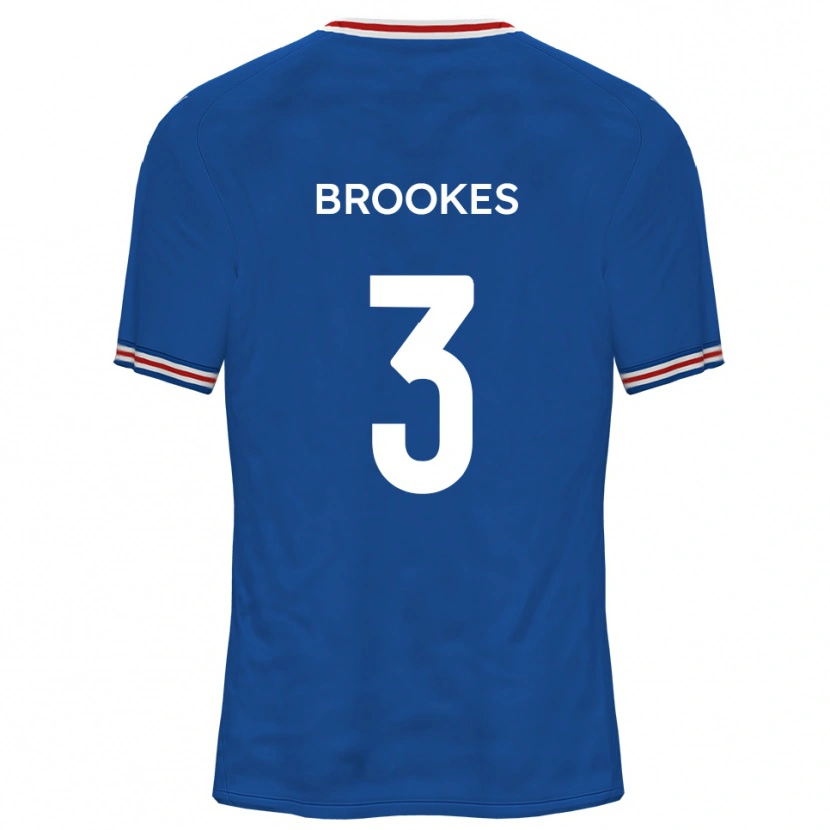 Danxen Homem Camisola Ben Brookes #3 Azul Dodger Alternativa 2025/26 Camisa