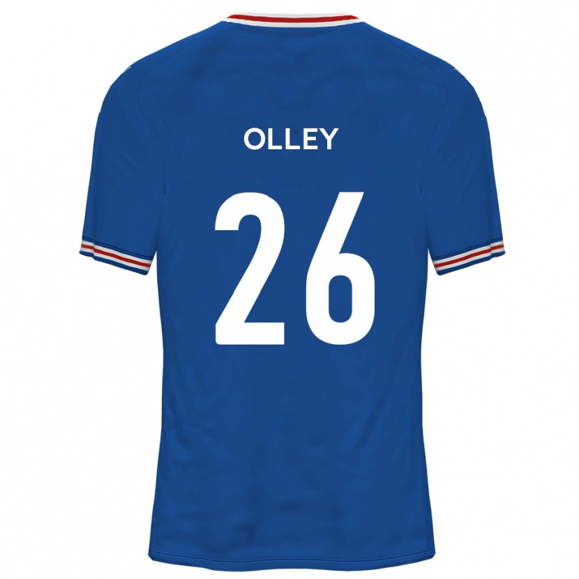 Danxen Homem Camisola Greg Olley #26 Azul Dodger Alternativa 2025/26 Camisa