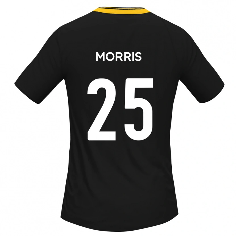 Danxen Homem Camisola Chad Morris #25 Preto Amarelo Alternativa 2025/26 Camisa
