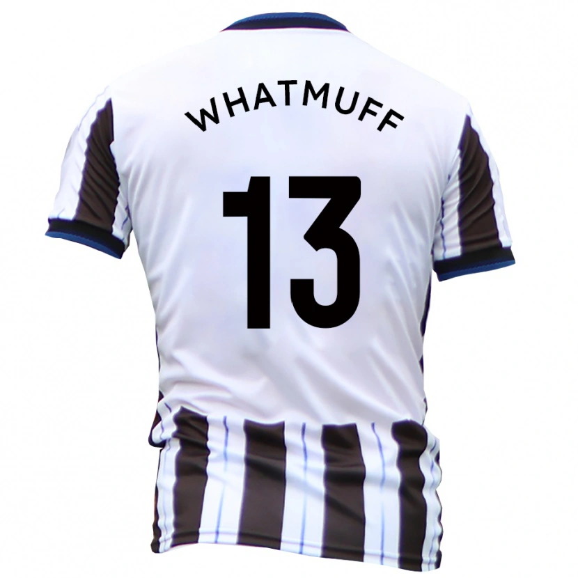 Danxen Homem Camisola Oliver Whatmuff #13 Branco Preto Alternativa 2025/26 Camisa