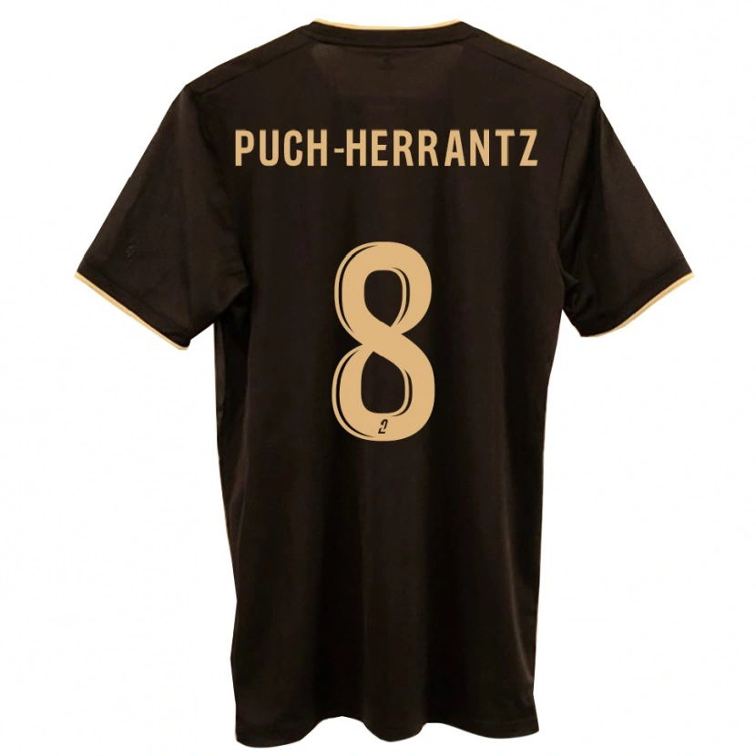 Danxen Homem Camisola Mehdi Puch-Herrantz #8 Azul Vermelho Alternativa 2025/26 Camisa