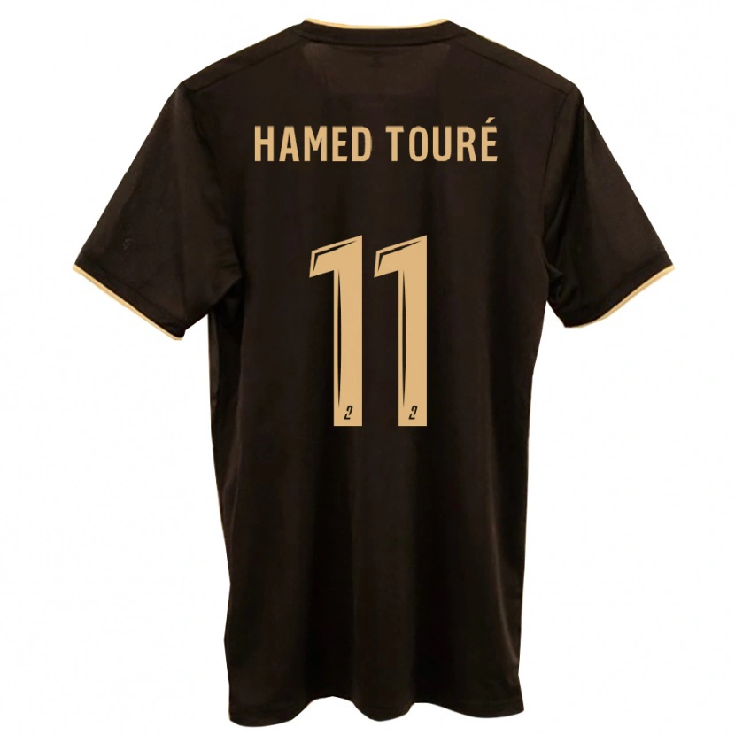 Danxen Homem Camisola Ben Hamed Touré #11 Azul Vermelho Alternativa 2025/26 Camisa