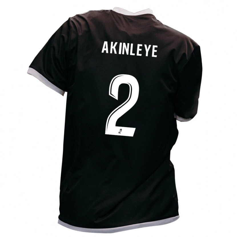 Danxen Homem Camisola Daniel Akinleye #2 Preto Dourado Alternativa 2025/26 Camisa