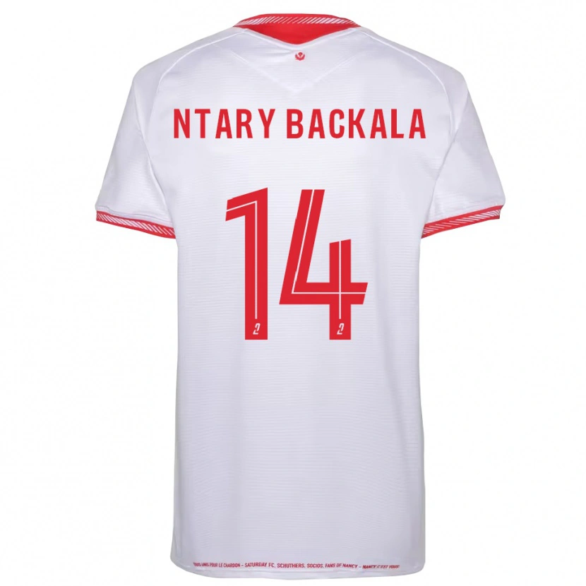 Danxen Homem Camisola Jordy Ntary Backala #14 Preto Vermelho Alternativa 2025/26 Camisa