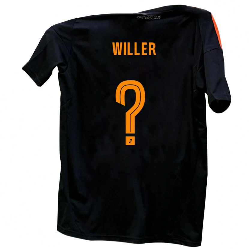 Danxen Homem Camisola Yann Willer #0 Branco Vermelho Alternativa 2025/26 Camisa