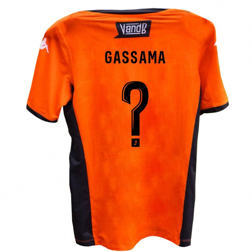 Danxen Homem Camisola Jeriba Gassama #0 Branco Preto Alternativa 2025/26 Camisa