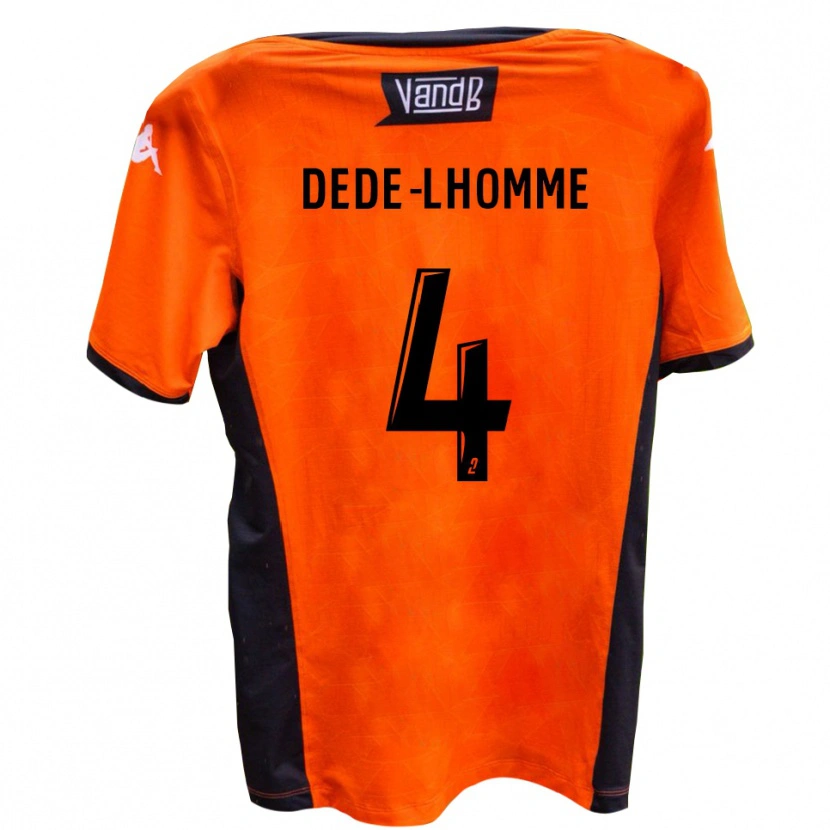 Danxen Homem Camisola Noah Dede-Lhomme #4 Branco Preto Alternativa 2025/26 Camisa