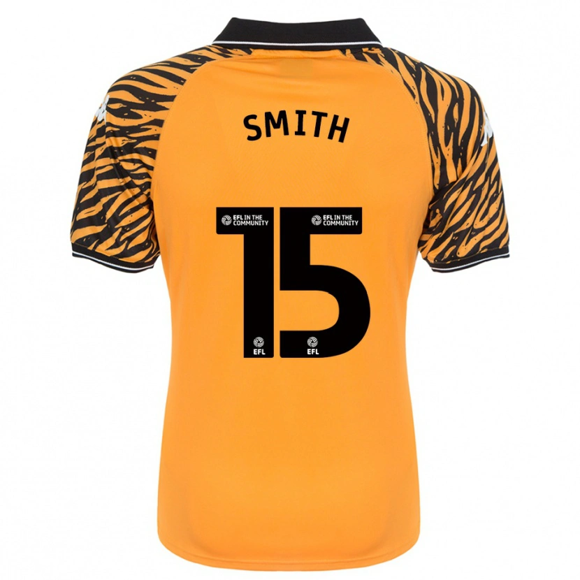 Danxen Mulher Camisola Suey Smith #15 Laranja Preto Principal 2025/26 Camisa