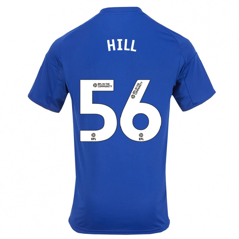 Danxen Mulher Camisola Deniche Hill #56 Azul Dourado Principal 2025/26 Camisa