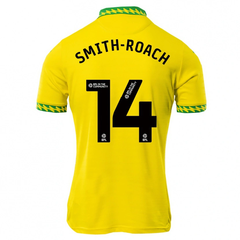 Danxen Mulher Camisola Rio Smith-Roach #14 Branco Verde Principal 2025/26 Camisa