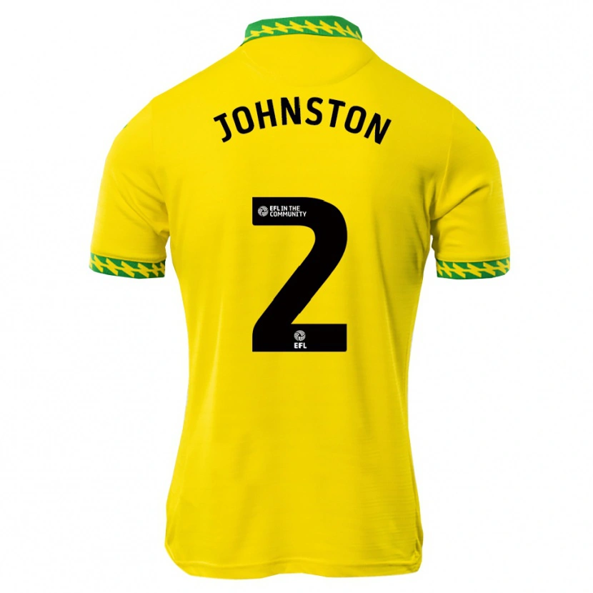 Danxen Mulher Camisola Chardonnay Johnston #2 Branco Verde Principal 2025/26 Camisa
