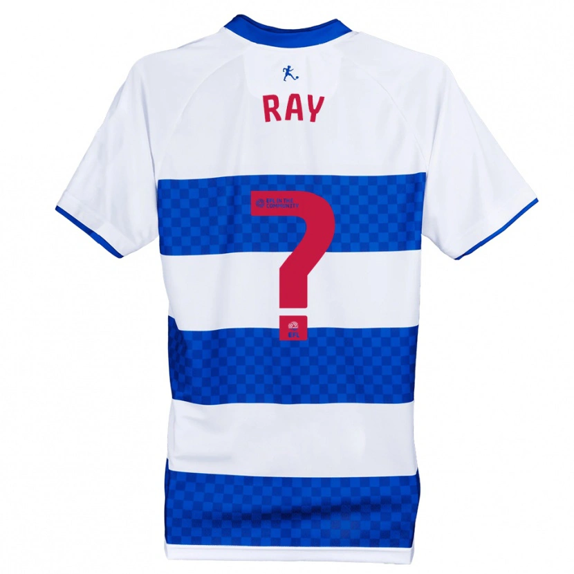 Danxen Mulher Camisola Alyx Ray #0 Azul Branco Principal 2025/26 Camisa