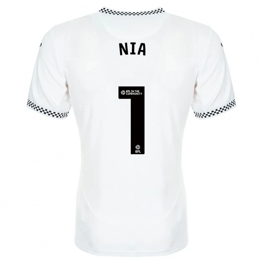 Danxen Mulher Camisola Ffion Rees Nia #1 Branco Laranja Principal 2025/26 Camisa
