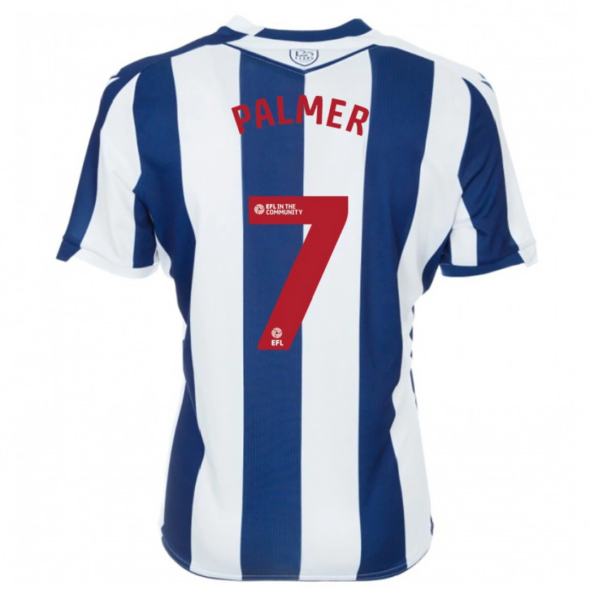 Danxen Mulher Camisola Rio Parmar #7 Azul Marinho Branco Principal 2025/26 Camisa