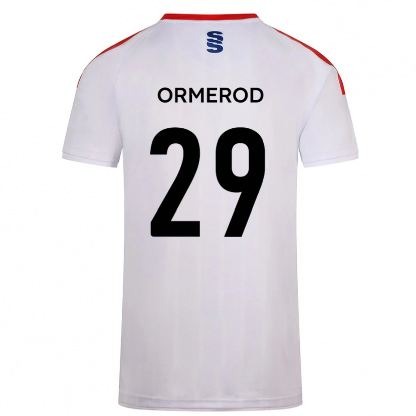 Danxen Mulher Camisola Danny Ormerod #29 Branco Azul Marinho Principal 2025/26 Camisa