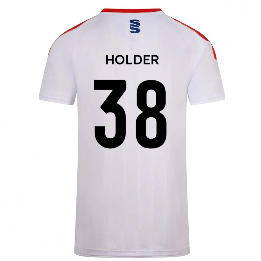 Danxen Mulher Camisola Stan Holder #38 Branco Azul Marinho Principal 2025/26 Camisa