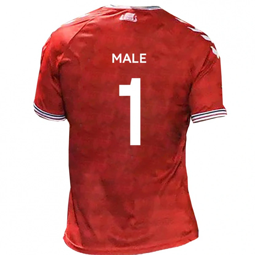 Danxen Mulher Camisola Harrison Male #1 Vermelho Branco Principal 2025/26 Camisa