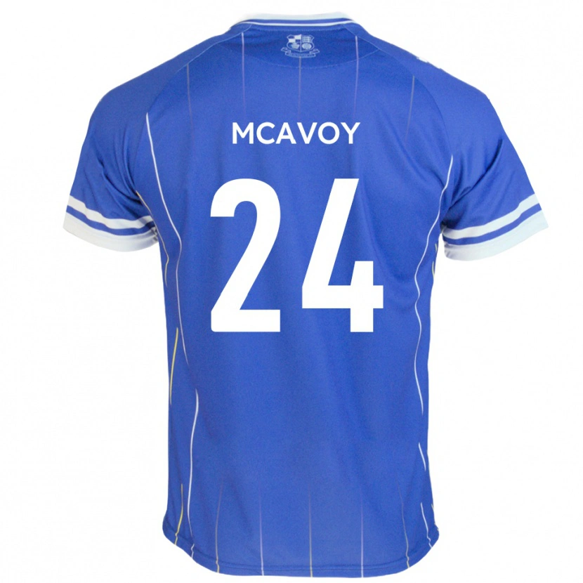 Danxen Mulher Camisola Connor Mcavoy #24 Azul Real Principal 2025/26 Camisa