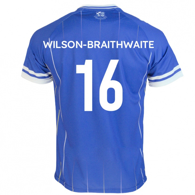 Danxen Mulher Camisola Makai Wilson-Braithwaite #16 Azul Real Principal 2025/26 Camisa
