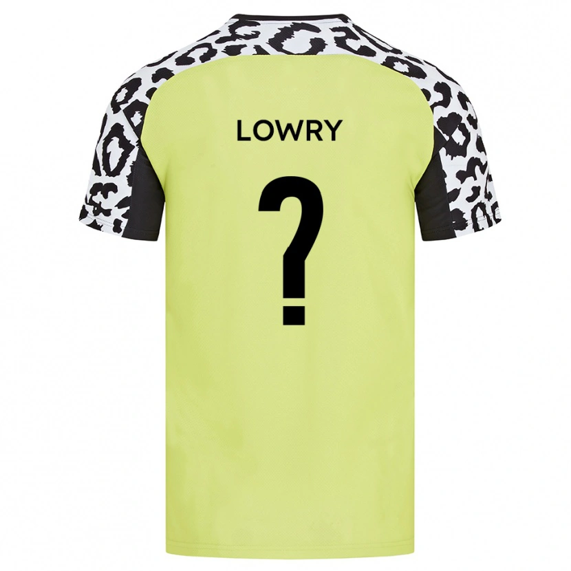 Danxen Mulher Camisola Alisha Lowry #0 Amarelo Fluorescente Principal 2025/26 Camisa