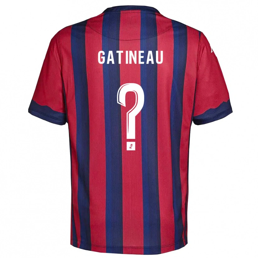 Danxen Mulher Camisola Anthony Gatineau #0 Vinho Azul Marinho Principal 2025/26 Camisa