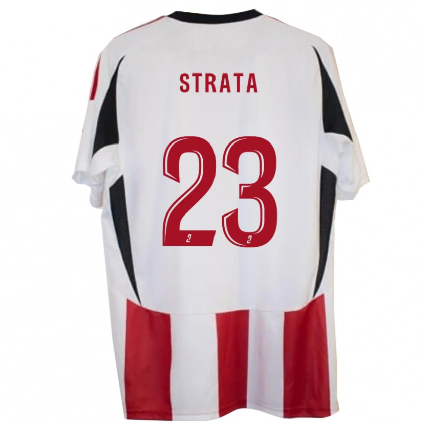 Danxen Mulher Camisola Tony Strata #23 Vermelho Azul Principal 2025/26 Camisa