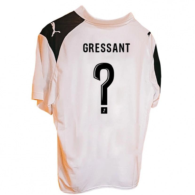 Danxen Mulher Camisola Samuel Gressant #0 Laranja Preto Principal 2025/26 Camisa