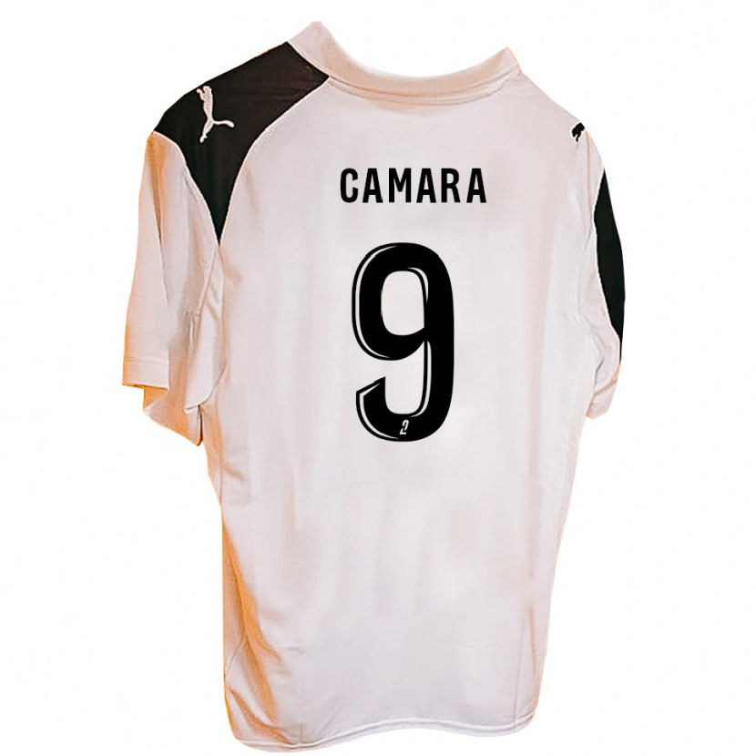 Danxen Mulher Camisola Mamadou Camara #9 Laranja Preto Principal 2025/26 Camisa