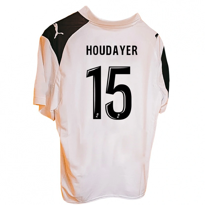Danxen Mulher Camisola Mathys Houdayer #15 Laranja Preto Principal 2025/26 Camisa