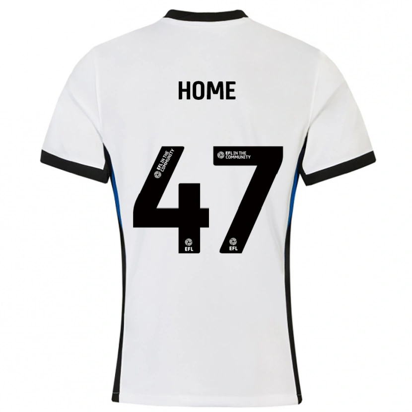 Danxen Mulher Camisola Josh Home #47 Branco Azul Alternativa 2025/26 Camisa