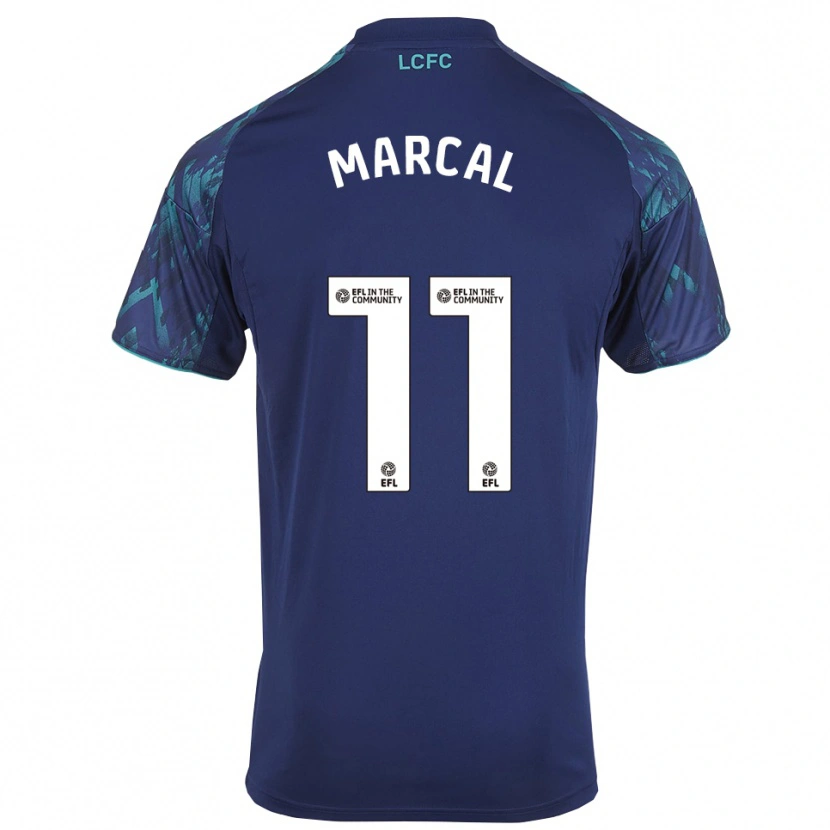 Danxen Mulher Camisola Wanya Marçal #11 Azul Marinho Verde Branco Alternativa 2025/26 Camisa