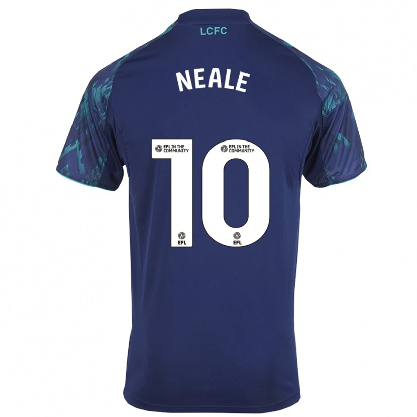 Danxen Mulher Camisola Tommy Neale #10 Azul Marinho Verde Branco Alternativa 2025/26 Camisa