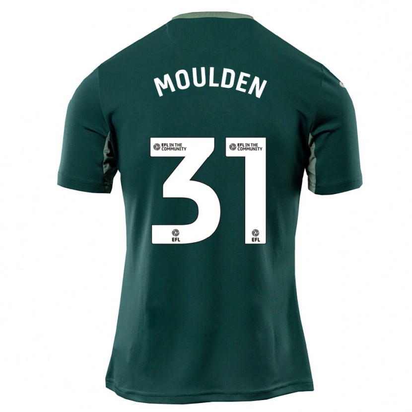 Danxen Mulher Camisola Louie Moulden #31 Verde Branco Roxo Alternativa 2025/26 Camisa