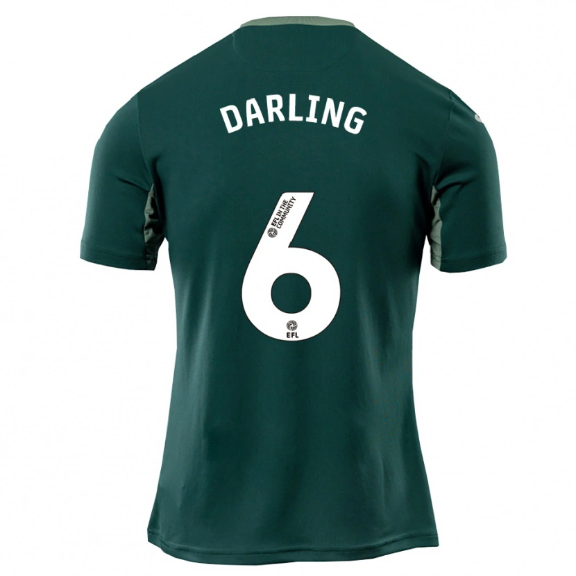 Danxen Mulher Camisola Harry Darling #6 Verde Branco Roxo Alternativa 2025/26 Camisa